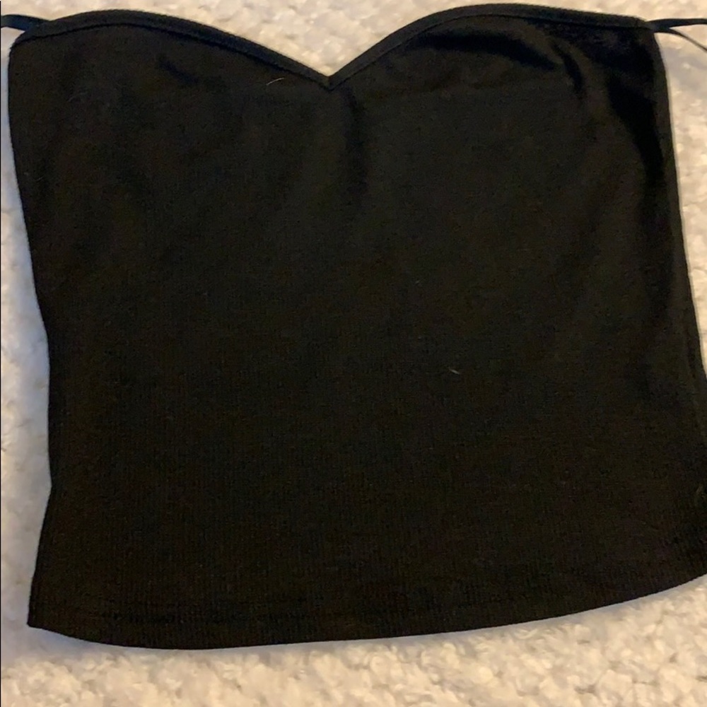 Black tube top